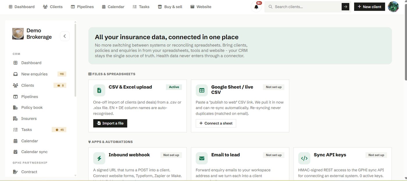 Connections in Phi CRM
